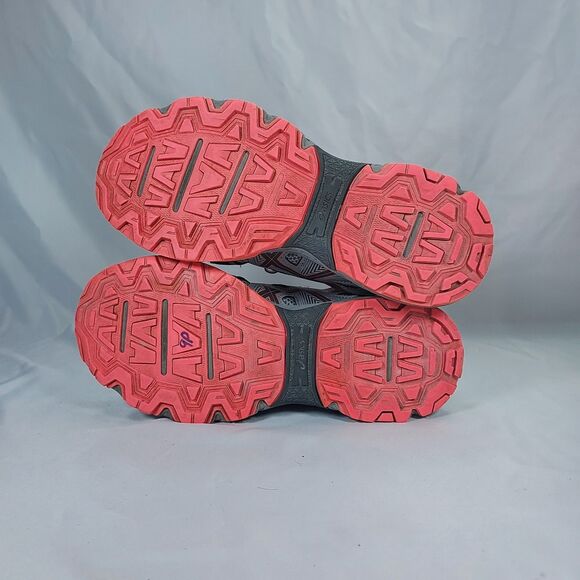 ASICS Gel-Venture 8 Womens Gray Coral Athletic Trail Running Sneakers - Picture 12 of 13